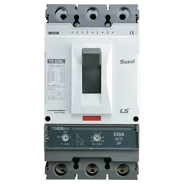 Выключатель автоматический 3п 3т 630А 65кА TS630N FMU LS Electric 108002000