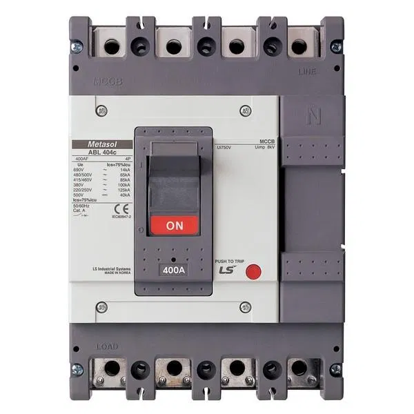 Выключатель автоматический 4п 400А 42/37кА ABN404c 380/415В LS Electric 164001200