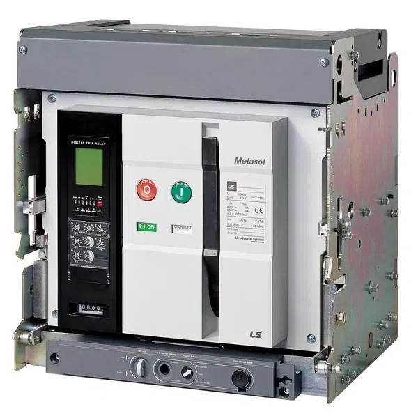 Выключатель автоматический воздушный 3п 3200А 65кА Metasol AS-32E3-32A M2D2D2BX AC6U0A (продажа только в компл. с корзиной; корзина заказывается отдельно) LS Electric 286904128B
