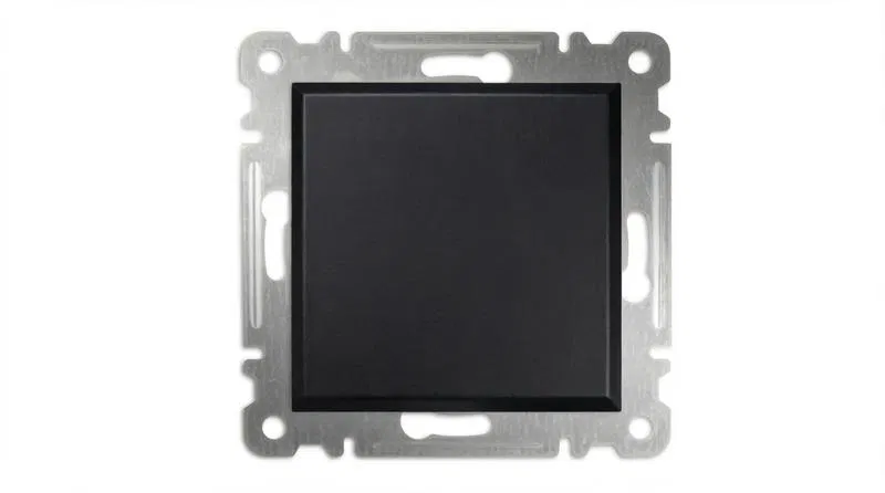Выключатель 1-кл СП 10А IP20 250В механизм черн. Makel 57054001