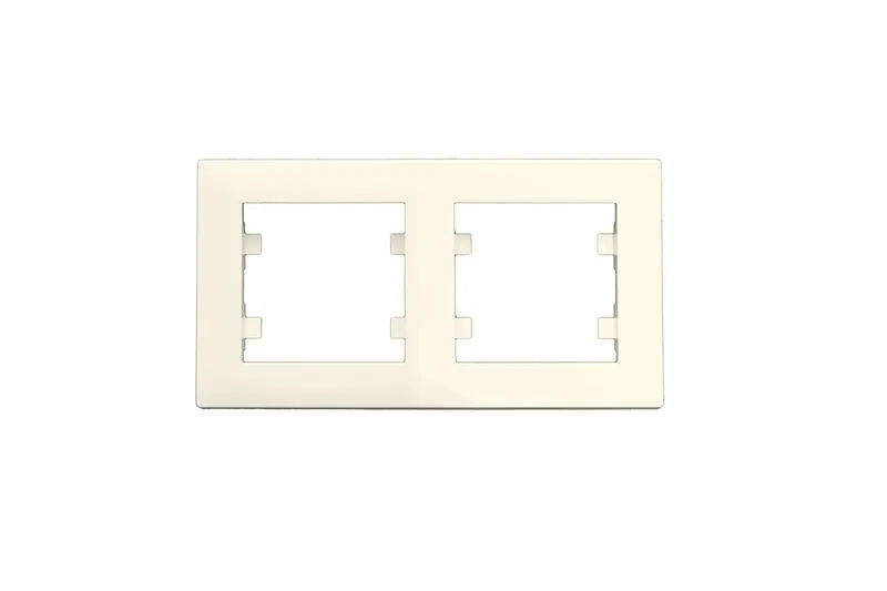 Рамка 2-м Karea RIZZ крем Makel 88010702
