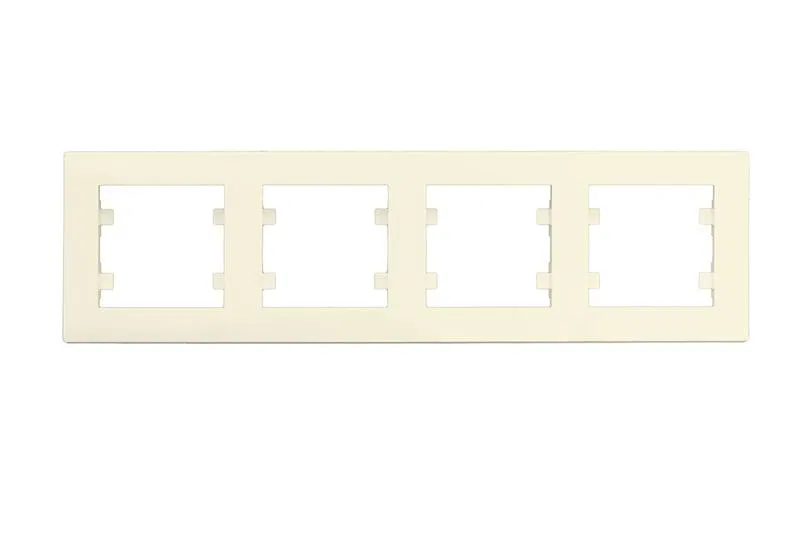 Рамка 4-м Karea RIZZ крем Makel 88010704