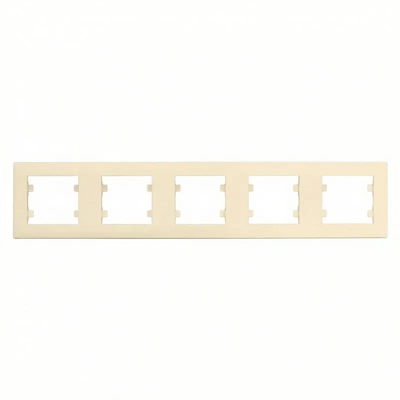 Рамка 5-м Karea RIZZ крем. Makel 88010705