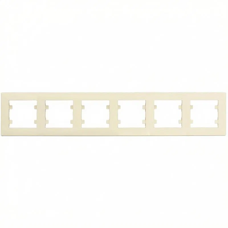 Рамка 6-м Karea RIZZ крем. Makel 88010706