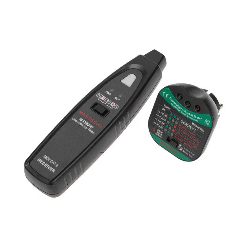 Тестер розеток детектор автоматов MS5905RTD Mastech 13-1265