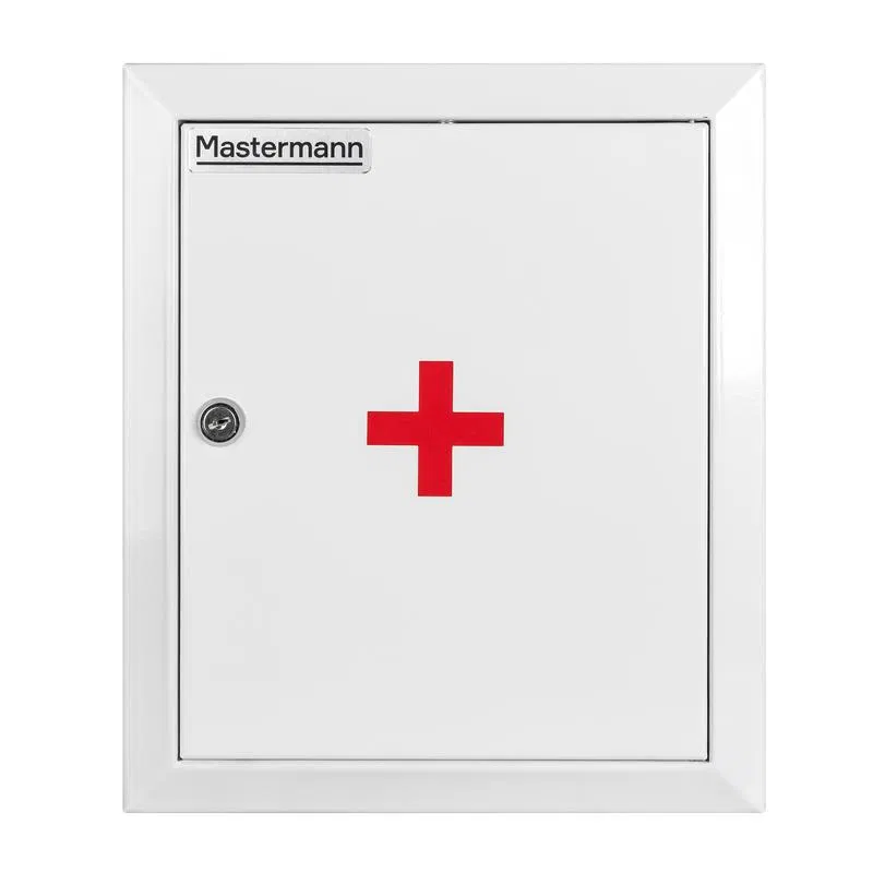 Шкаф аптечный навесной 280х330х140мм IP31 Mastermann 00-00015179