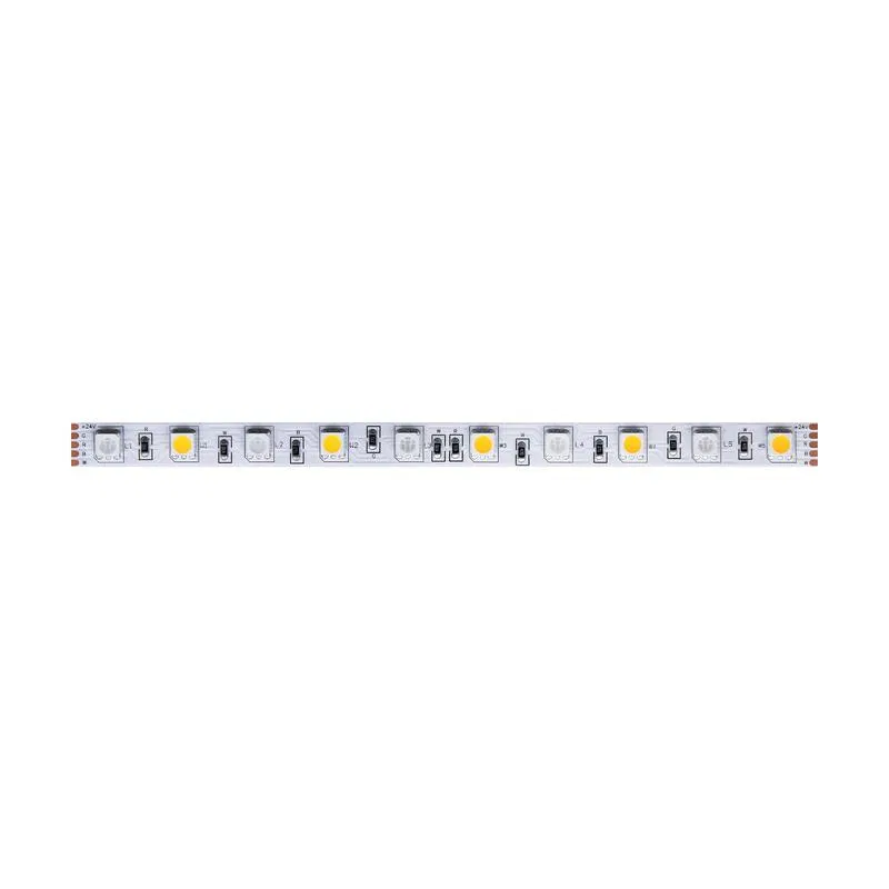Лента светодиодная 24В 5050 14.4Вт/м RGB+W 3000К IP20 (уп.5м) Maytoni 10176