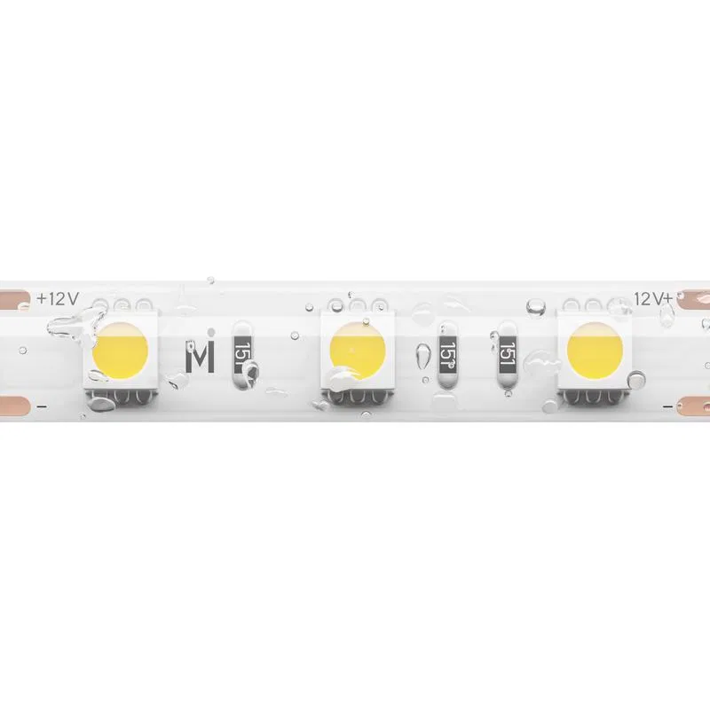 Лента светодиодная 12В 5050 14.4Вт/м 3000К IP65 (уп.5м) Maytoni 201186