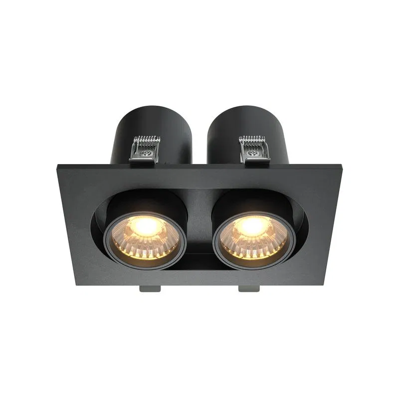 Светильник Hidden 2х10Вт 3000К 36град. встраив. Maytoni DL045-02-10W3K-B