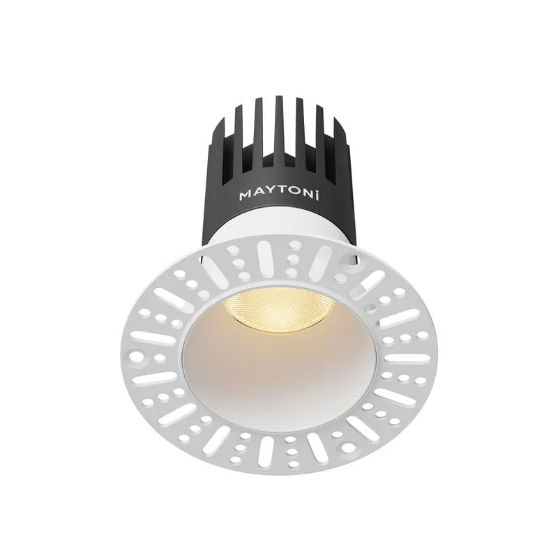 Светильник Dip 15Вт 2700К 50град. встраив. Maytoni DL122-15W-2.7K-TRS-W
