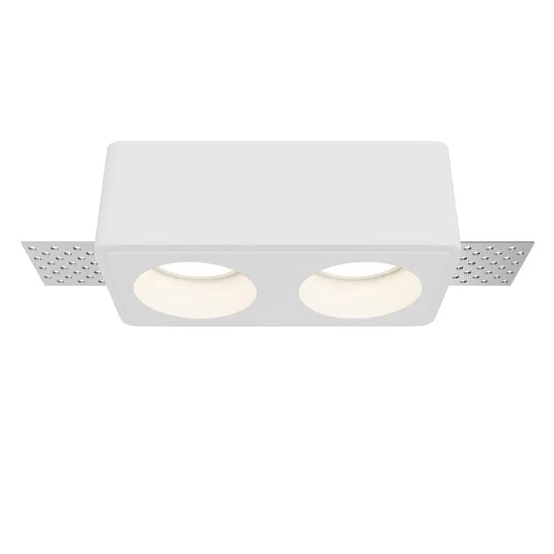 Светильник Gyps Modern 2х10Вт GU10 встраив. Maytoni DL123-GU10-02-W