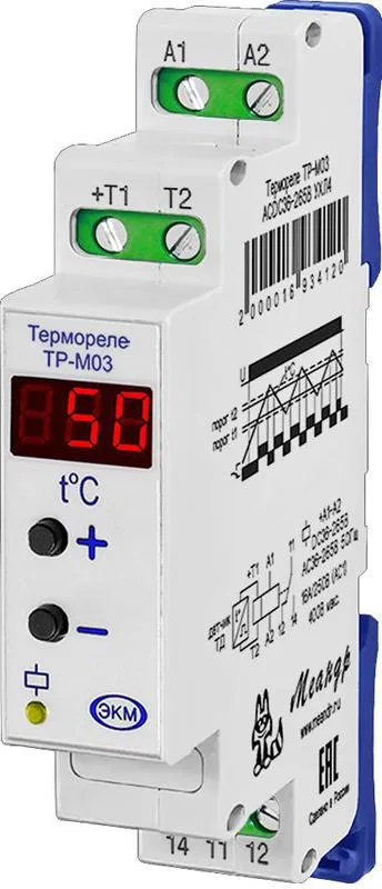 Реле температурное ТР-М03 ACDC36-265В УХЛ2 без датчика (спец.) Меандр A8302-16934113