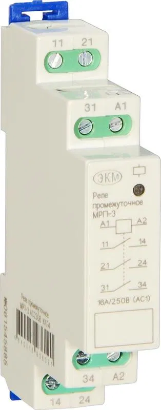 Реле промежуточное МРП-3 ACDC24В УХЛ2 (спец.) Меандр A8302-19910505