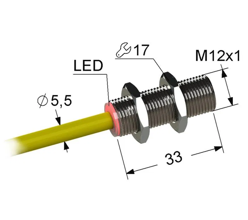 Выключатель бесконтактный PS2-12M33-2B21-K МЕГА-К A8010-34128545