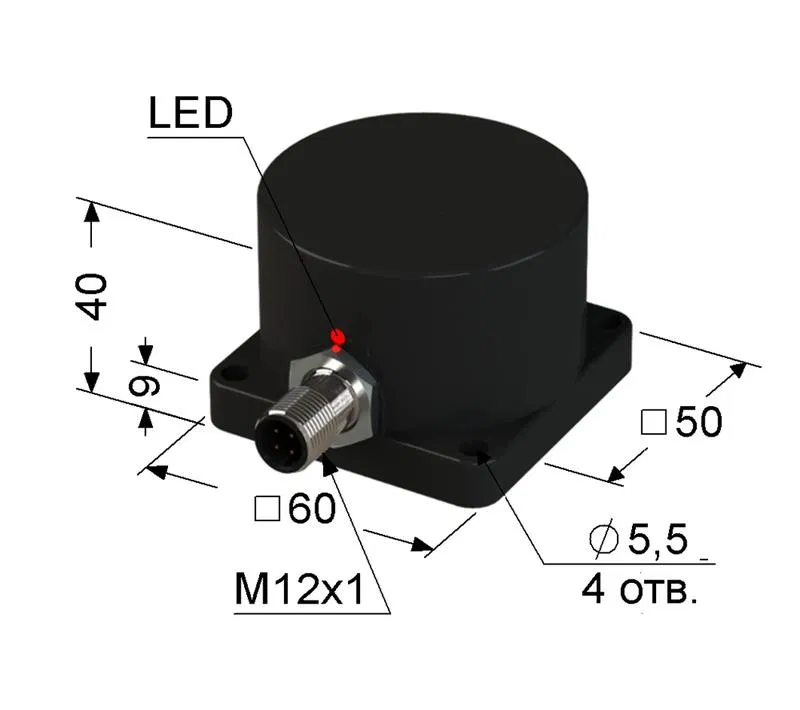 Выключатель бесконтактный PS2-33-20B21-C4 (ВБ2.33.хх.20.2.1.С4) МЕГА-К A8010-34129849