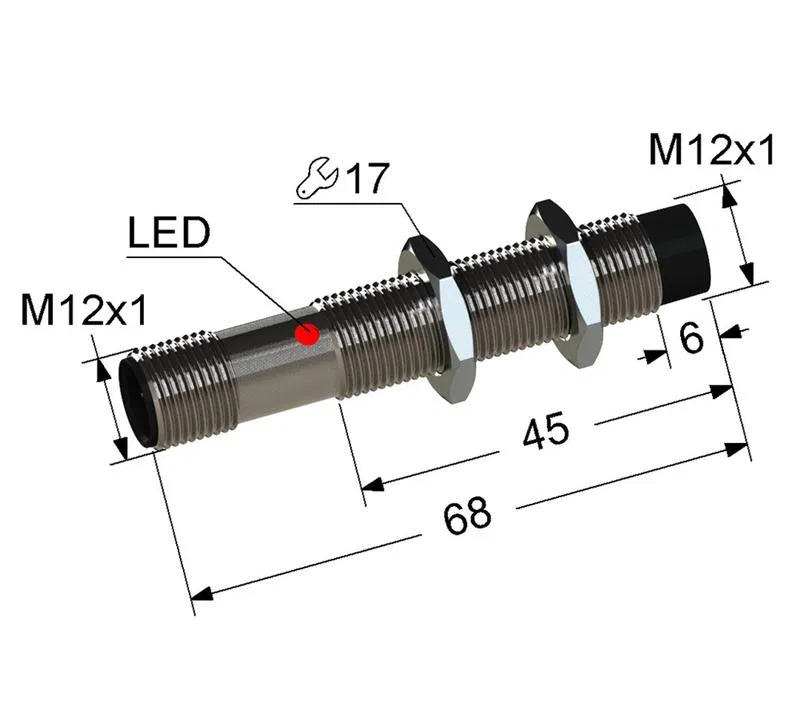 Выключатель бесконтактный PS2-12M68-4N11-C4 (ВБ2.12М.68.4.1.1.С4) МЕГА-К A8010-T1955