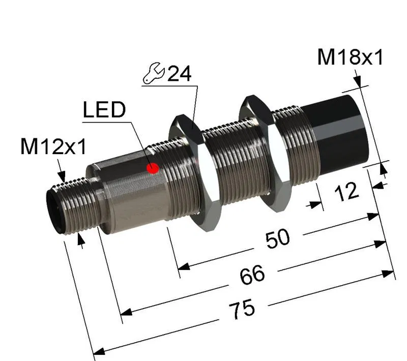Выключатель бесконтактный PS2-18M75-8N61-C4 (ВБ2.18М.75.8.6.1.С4) МЕГА-К A8010-T1963