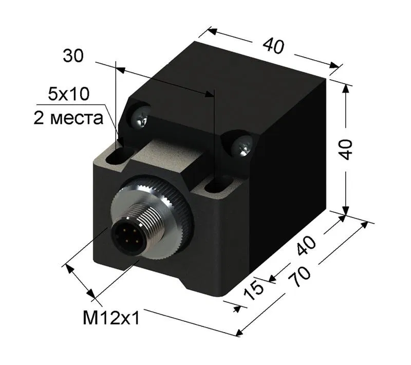 Выключатель бесконтактный PS2-39-15B21-C4 (ВБ2.39.хх.15.2.1.C4) МЕГА-К A8010-T64229428