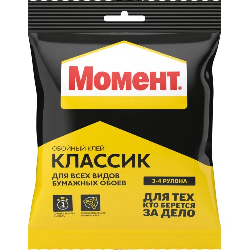 Клей обойный Классик 100г Момент Б0008053