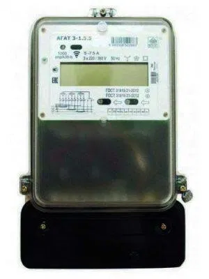 Счетчик АГАТ 3-1.5.5 3ф многотариф. МЗЭП 4680008522948