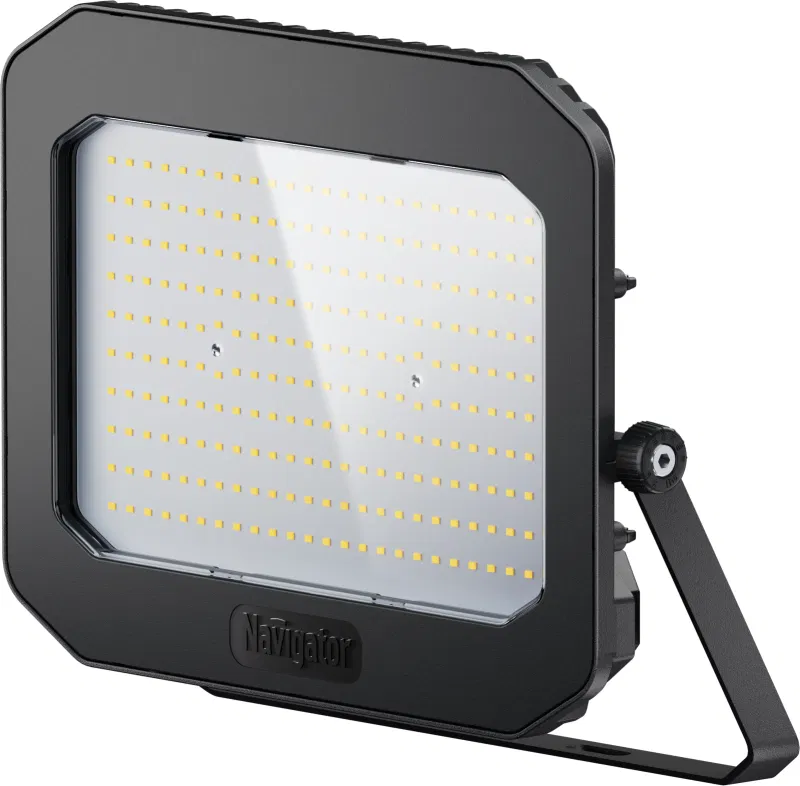 Прожектор светодиодный 95 652 NFL-04-200-6.5K-BL-D110-LED 200Вт 6500К IP65 25000лм черн. NAVIGATOR 95652