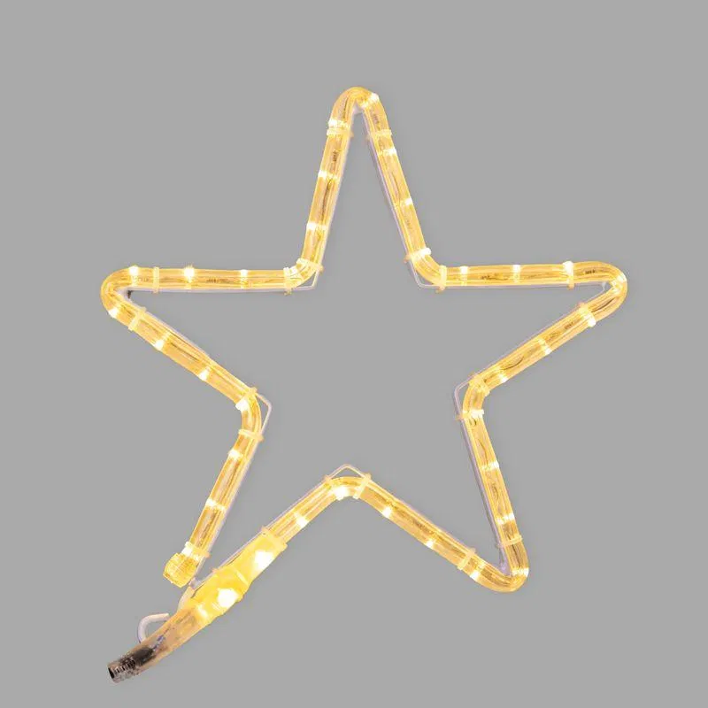Фигура светодиодная "Звездочка" 30х28см 36LED тепл. бел. 3.6Вт 220-240В IP65 дюралайт Neon-Night 501-211