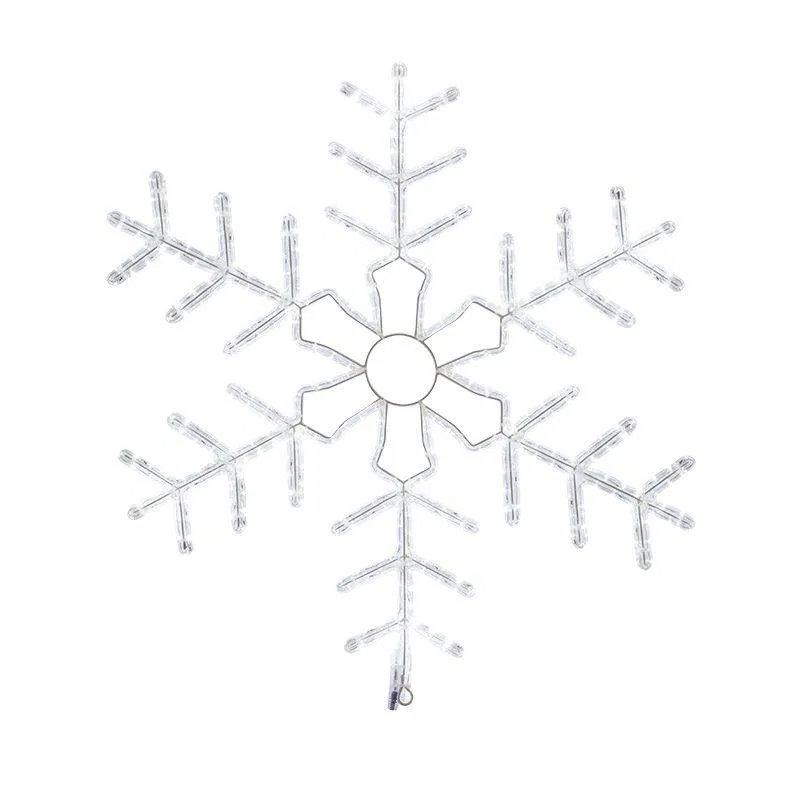 Фигура светодиодная "Снежинка Мигающая" 95х95см 432LED бел. 38Вт 220-240В IP65 эффект мерцания Neon-Night 501-338