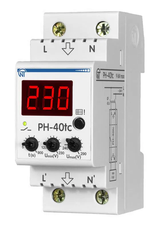 Реле напряжения РН-40tc НовАтек-Электро 3425600040tc