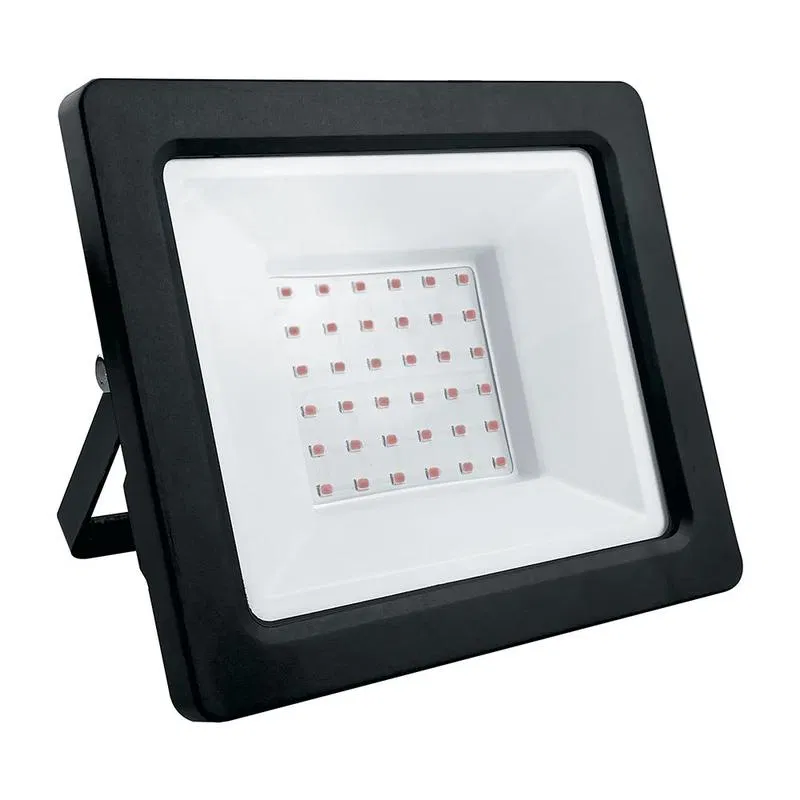 Прожектор светодиодный LL-905 50Вт красн. IP65 AC 230В/50Гц 2835SMD в компактном корпусе черн. FERON 41520 НПР Светотехника