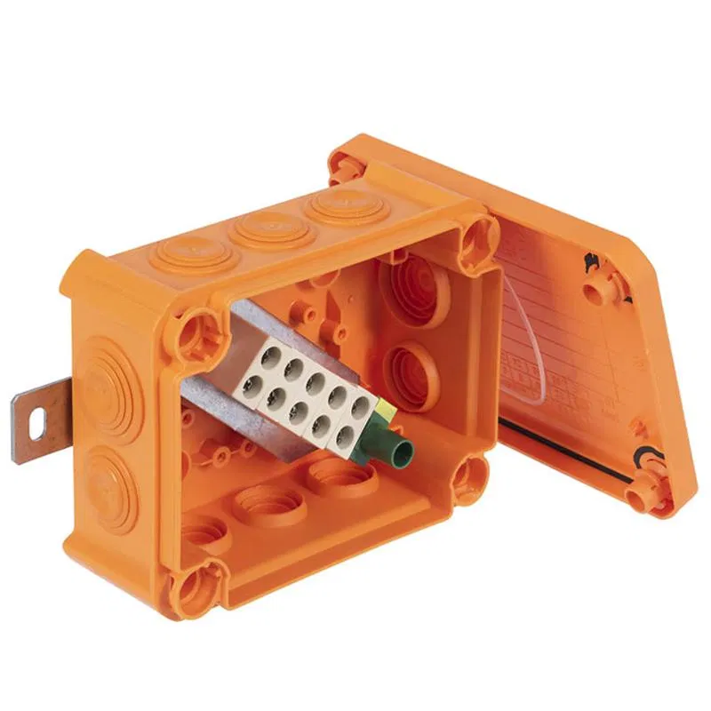 Коробка распределительная 150х116х67мм IP66 T100 ED 10-5 А оранж. OBO 7205543 OBO Bettermann