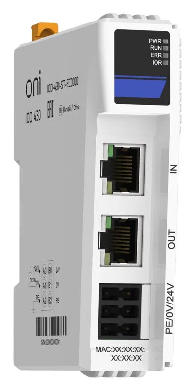 Набор модулей EtherCAT IOD 430 ONI IOD-430-ST-EC0000