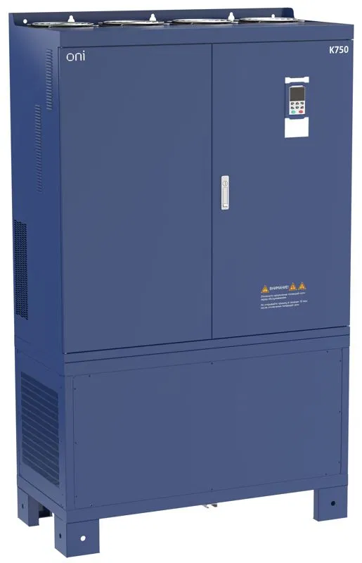 Преобразователь частоты K750 380В 3Ф 560-630кВт 1020-1120А ONI K750-33-560630RM