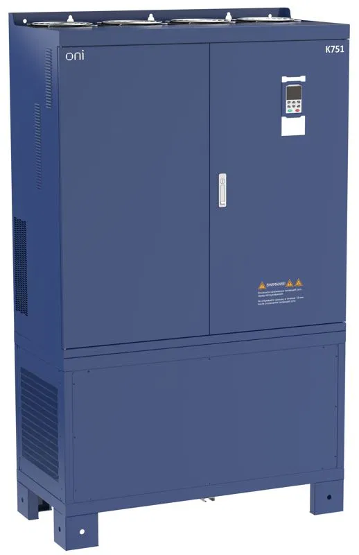 Преобразователь частоты K751 380В 3Ф 710кВт 1260А ONI K751-33-710RM