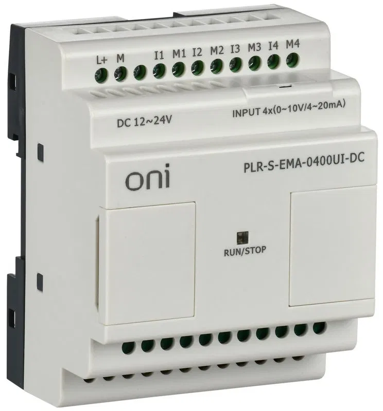 Реле логическое PLR-S. 4AI U/I ONI PLR-S-EMA-0400UI-DC