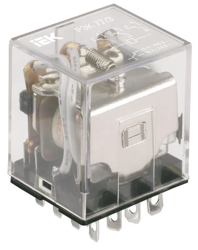 Реле РЭК 77-3 10А 220В AC IEK RRP10-3-10-220A ONI