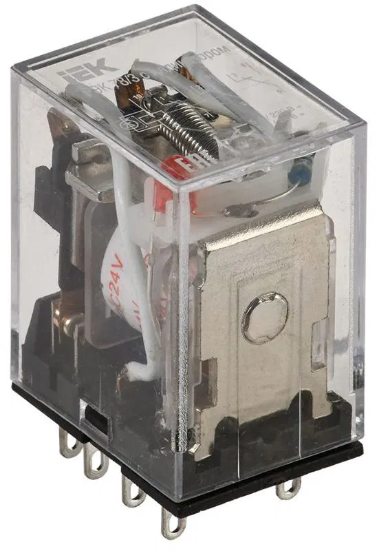 Реле РЭК 78-3(MY3) с инд. 5А 24В DC IEK RRP20-3-05-024D-LED ONI