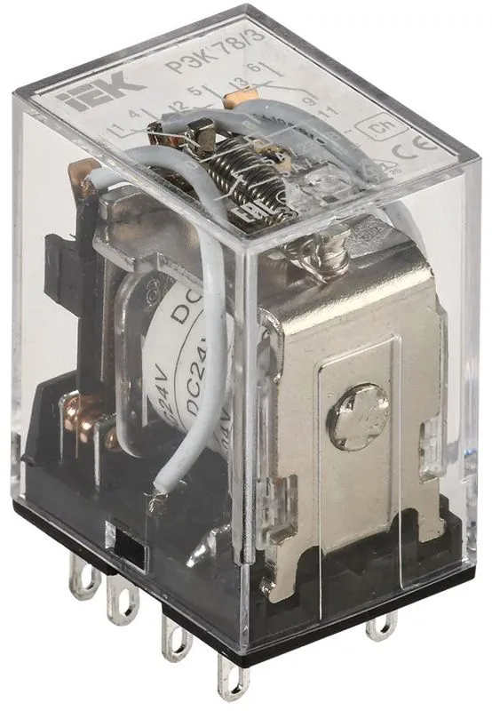 Реле РЭК 78-3 5А 24В DC IEK RRP20-3-05-024D ONI