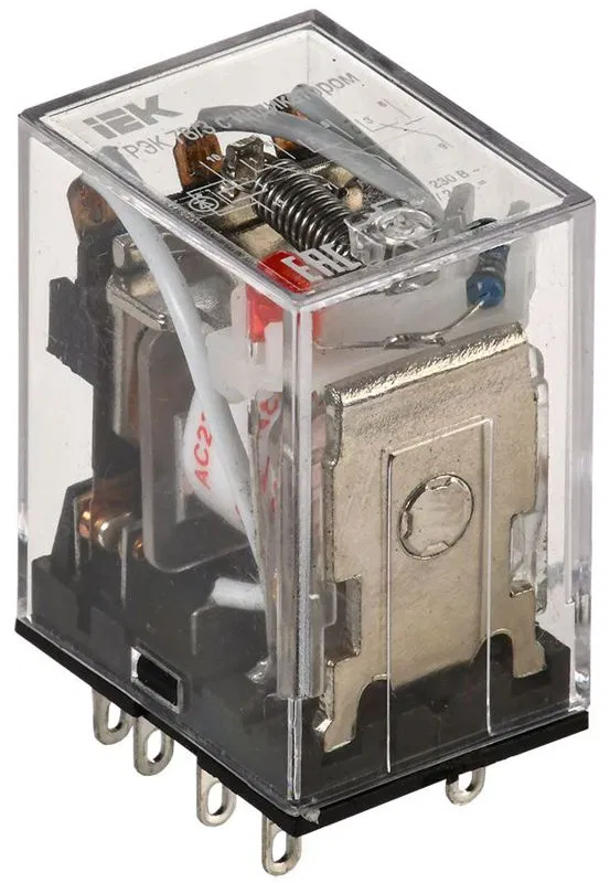 Реле РЭК 78-3(MY3) 5А 230В AC с индикацией IEK RRP20-3-05-220A-LED ONI