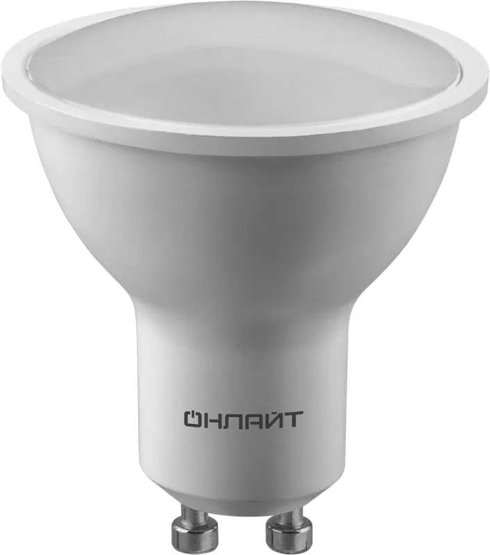 Лампа светодиодная 90 469 OLL-PAR16-15-230-6.5K-GU10 15Вт 6500К холод. бел. GU10 1500лм 220-240В ОНЛАЙТ 90469