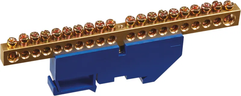 Шина нулевая 90 726 OBB-M812-20D-B на DIN-изоляторе ОНЛАЙТ 90726