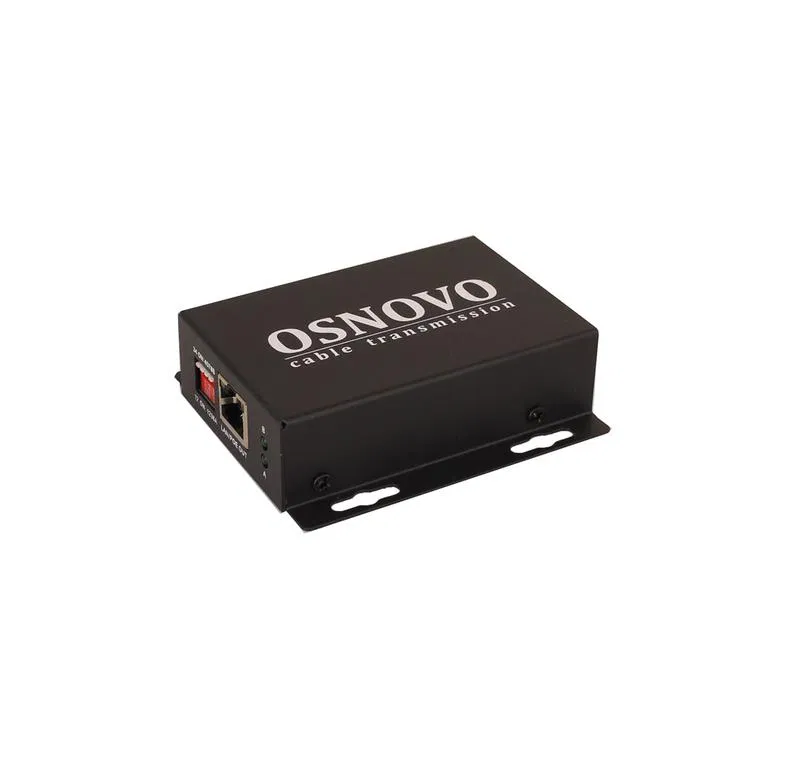 Удлинитель PoE E-PoE/1А 10M/100M Fast Ethernet на 400м OSNOVO 13249