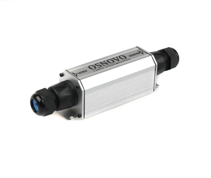 Удлинитель уличный PoE E-PoE/1W 10M/100M Fast Ethernet до 500м OSNOVO 13916