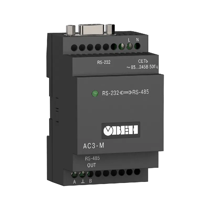 Преобразователь интерфейса АС3-М-220 ОВЕН 10009