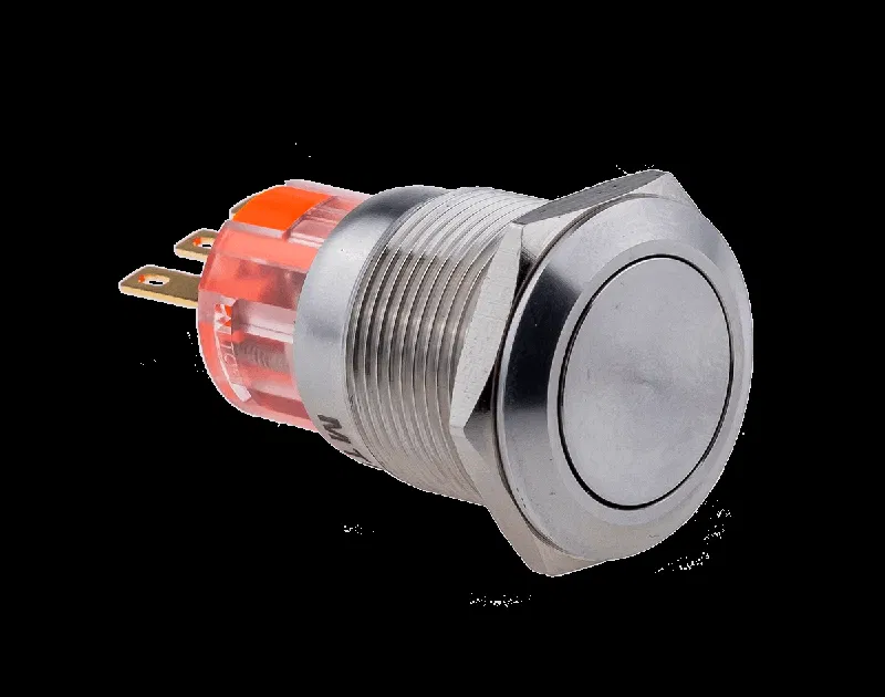 Кнопка IP67 без подсветки с возвратом 1NO+1NC MT67-R11 ОВЕН 107335