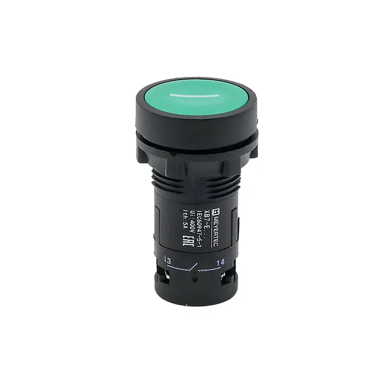 Кнопка плоская маркировка "I" 1NO IP54 пластик MTB7-EA31521 зел. ОВЕН 132678