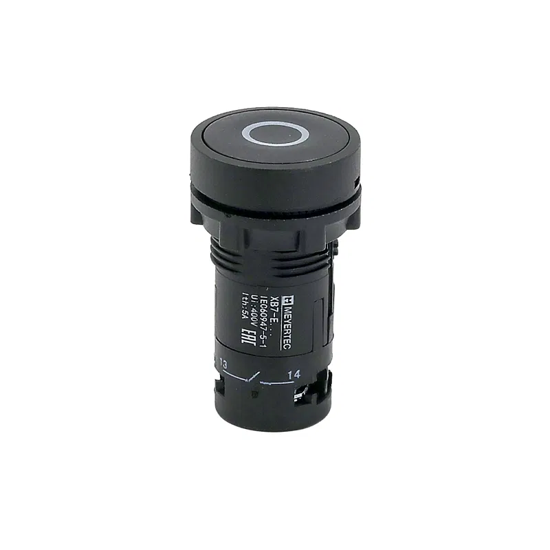 Кнопка плоская маркировка "O"1NO IP54 пластик MTB7-EA21881 черн. ОВЕН 132680