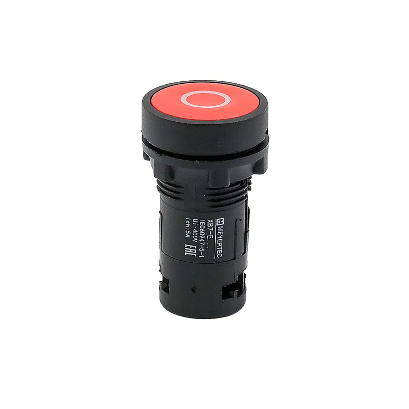 Кнопка плоская маркировка "O" 1NС IP54 пластик MTB7-EA41582 красн. ОВЕН 132681