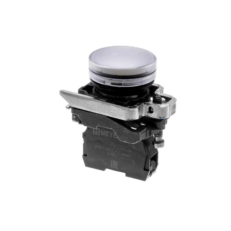 Лампа сигнальная 24В AС/DC IP65 металл MTB4-BV711 бел. ОВЕН 137219