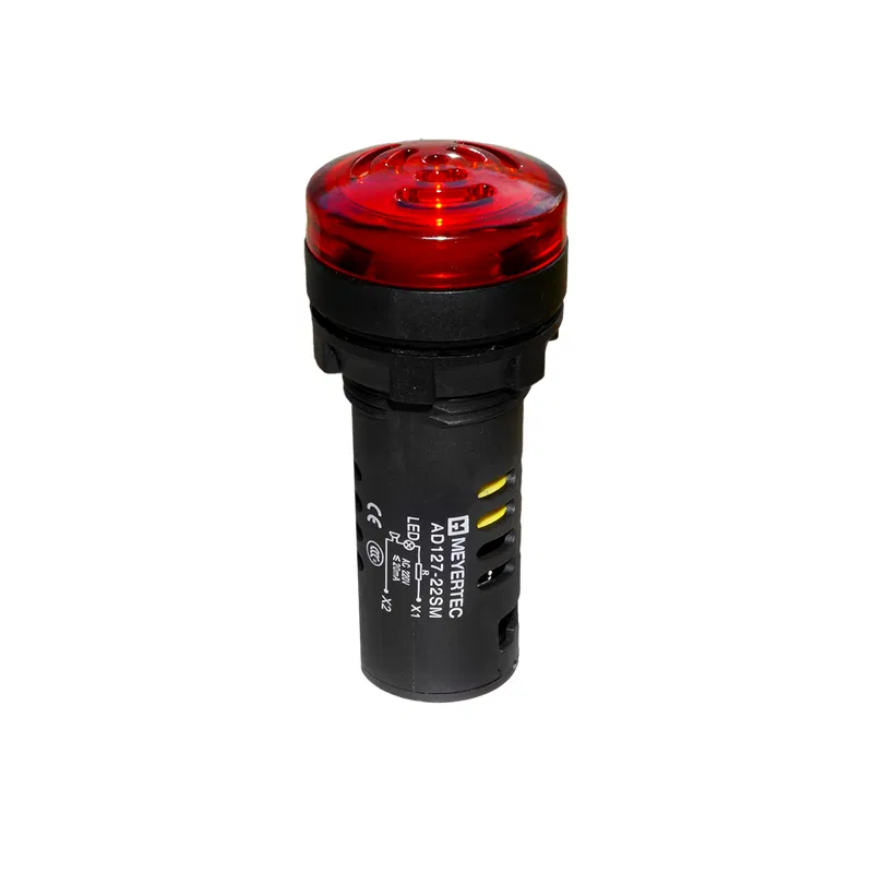 Зуммер с подсветкой 80дБ 220В IP65 MT22-SM220E пластик красн. ОВЕН 137327