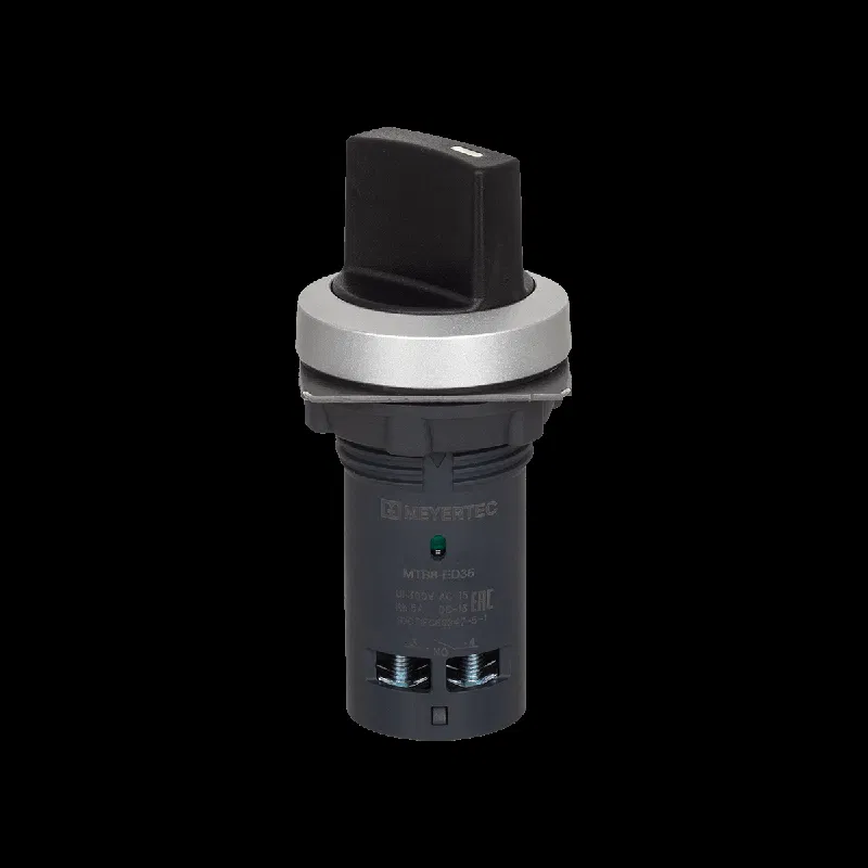 Переключатель MTB8-ED35 IP65 1НО+1НЗ на 3 полож. с фиксацией короткая ручка пластик ОВЕН 151258